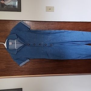 Denim jumpsuit